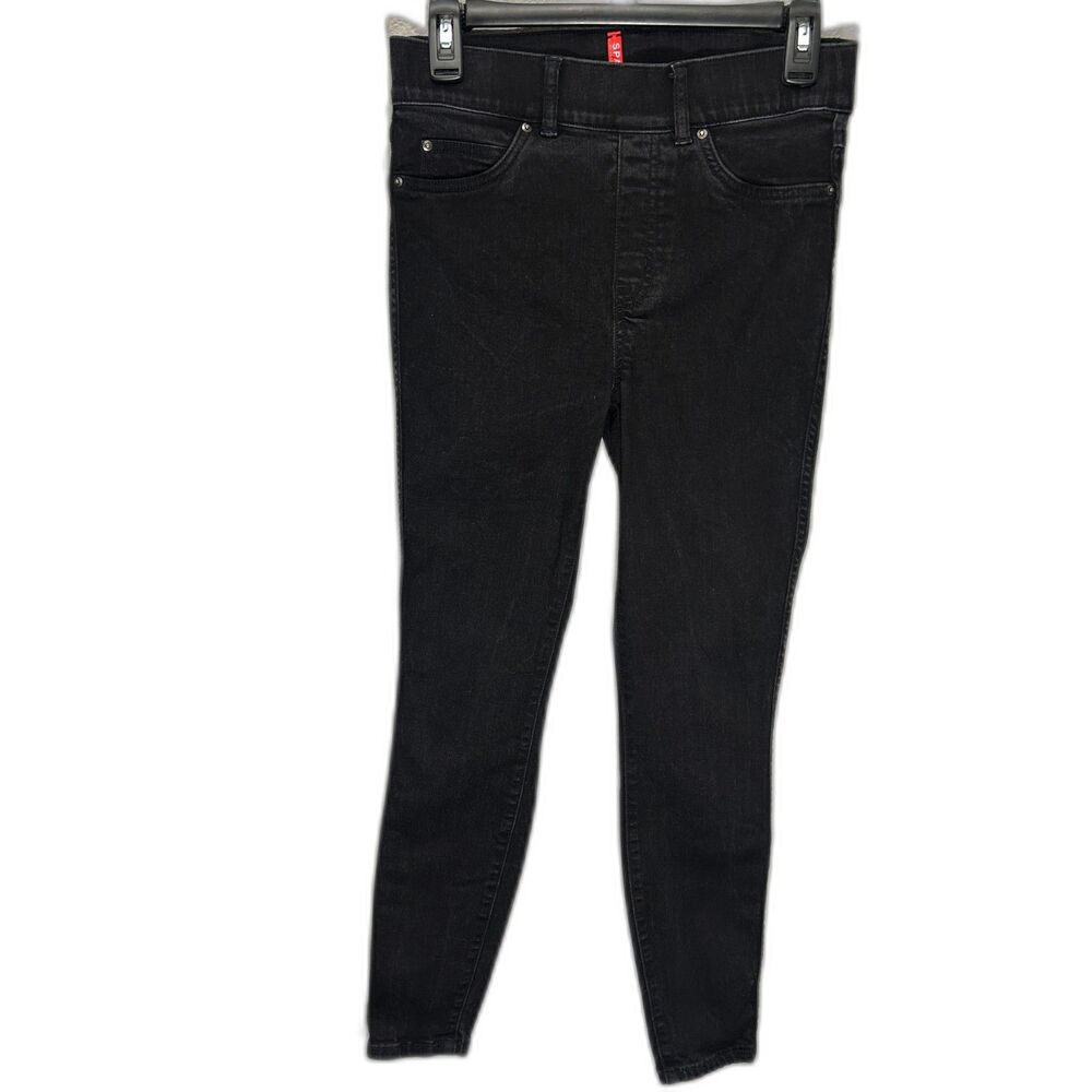Spanx Women's Small Black Denim Skinny Jeans
